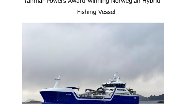 Yanmar Powers Award-winning Norwegian Hybrid Fishing Vessel