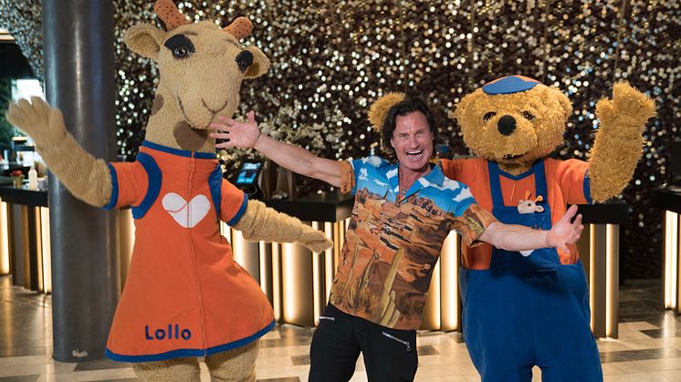 Lollo & Bernie och Petter Stordalen.