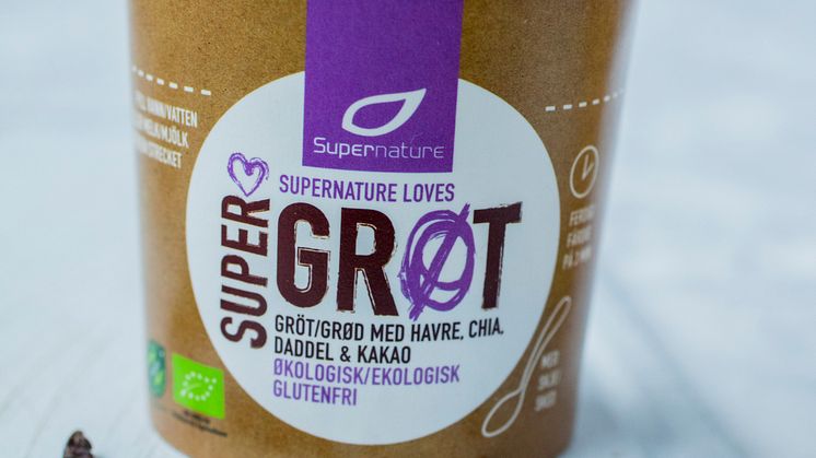 Supernature Supergrøt Daddel kakao