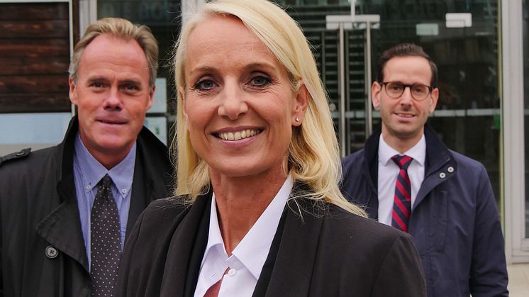 Lars Carlsson och Anna Nordén, Framtiden Byggutveckling och Jonas Högset, SABO