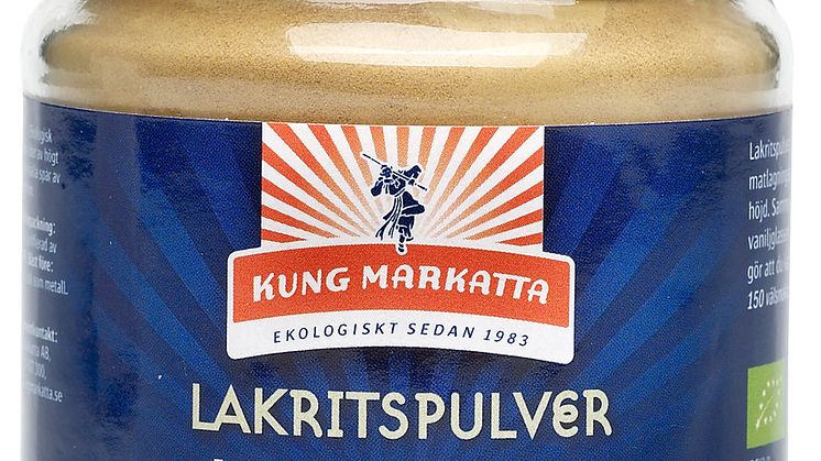 Spännande och läcker smaksättning- ekologiskt lakritspulver!