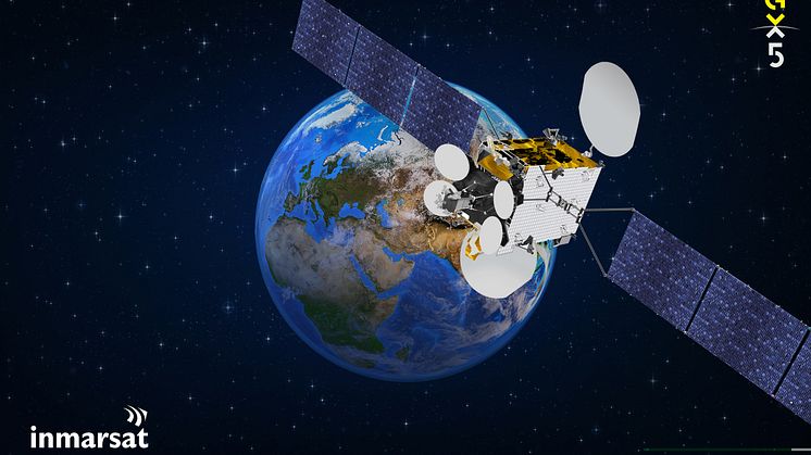 GX5 is Inmarsat's most powerful geostationary satellite and its fourteenth satellite currently in service