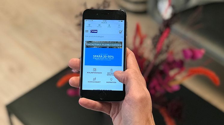 ​JYSKs E-handel växer snabbt