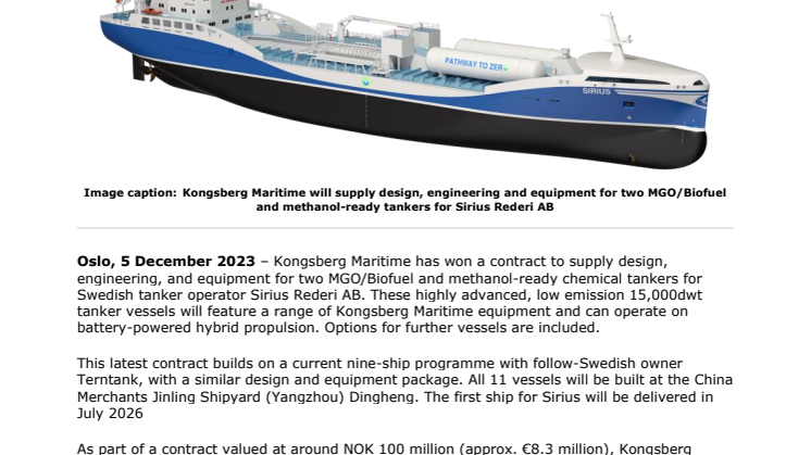Kongsberg Maritime to provide design, engineering and equipment for Sirius tankers_FINAL_approved.pdf
