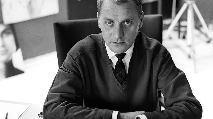 Pressbild 5. Freij möter Oddner (2). Georg Oddner i september 1958.
