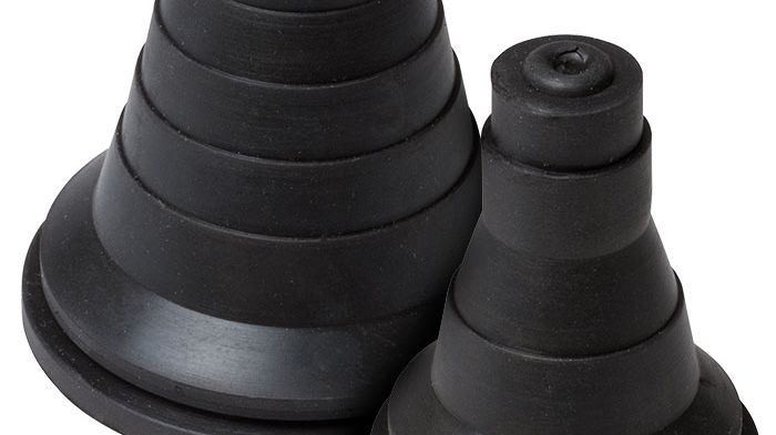 Uponor Rörgenomföring Black – anpassad för alla dimensioner