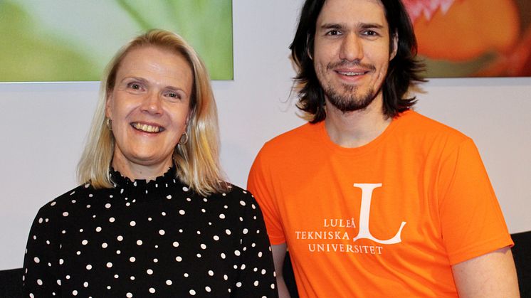 Anna Edin och Marcus Liwicki
