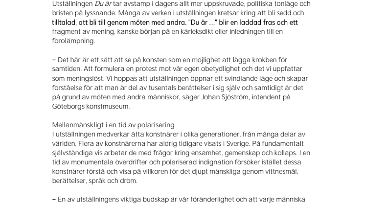 Göteborgs konstmuseum startar hösten med att lägga krokben för samtiden