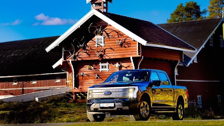 Ford F-150 Lightning høst 2023 Norge (6)
