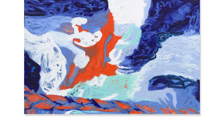 Donna Huanca, Orange Ovary, 2019 – del av CFHILLs utställning "Are You Familiar With Our Concept?", 17 januari – 8 februari, 2020.