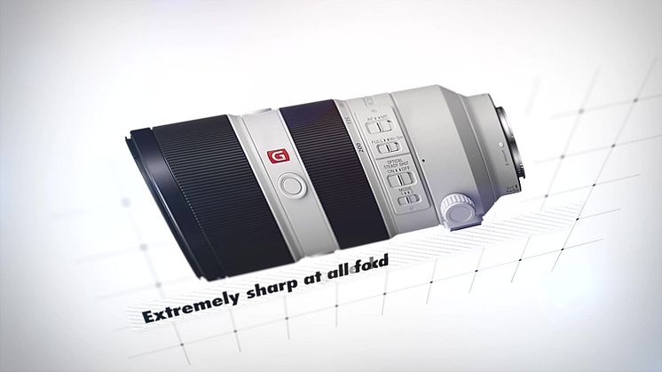 EISA 2017 Sony SEL FE 70-200mm F2.8 GM 