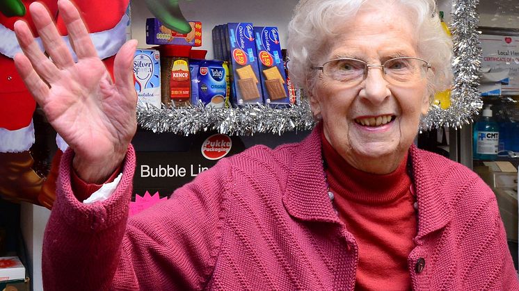 Kay White prepares to retire as Claverley Postmistress