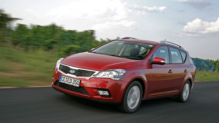 Kia cee'd, den mest sålda bilen