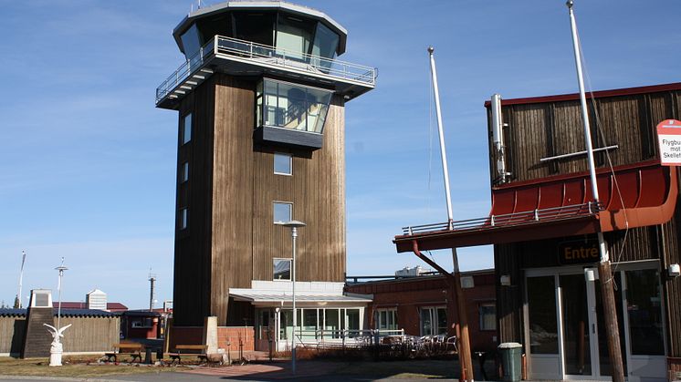 Passagerarökning på Skellefteå Airport