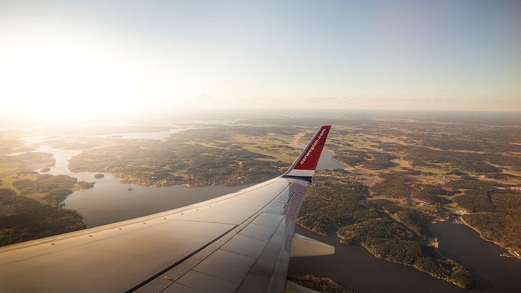Norwegian och Neste i samarbete för 40 procent förnybart flygbränsle under Almedalsveckan