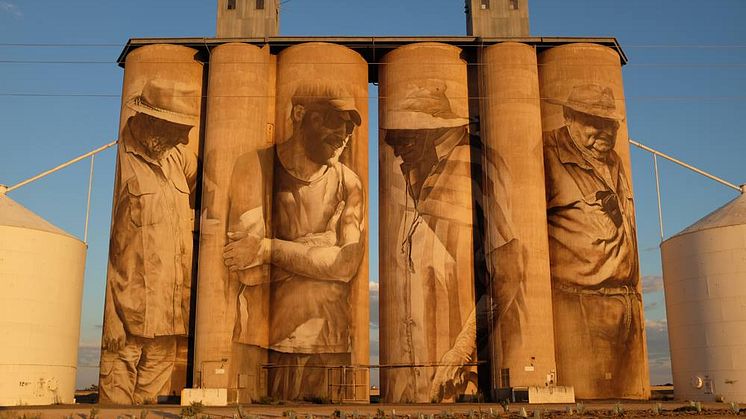 Guido van Heltenin teos Australiassa.