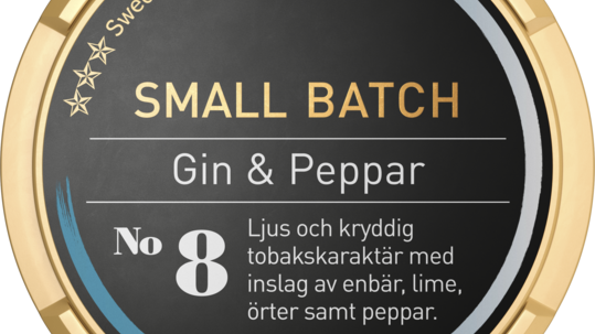 Gin & Peppar – Ny Small Batch lanseras 