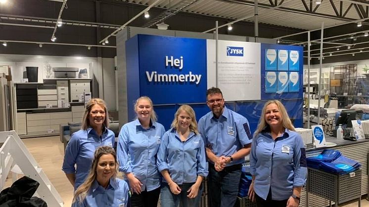 JYSK i nya lokaler i Vimmerby