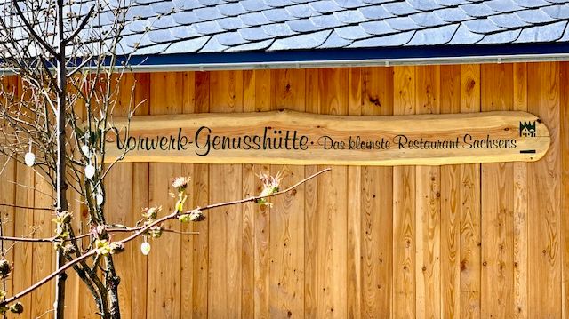  „VORWERK-Genusshütte – das kleinste Restaurant Sachsens“ in Sayda