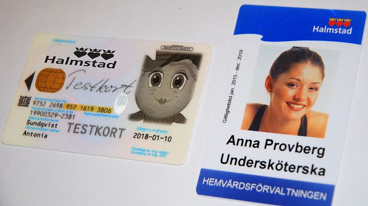 Två ID-kort inom hemvården