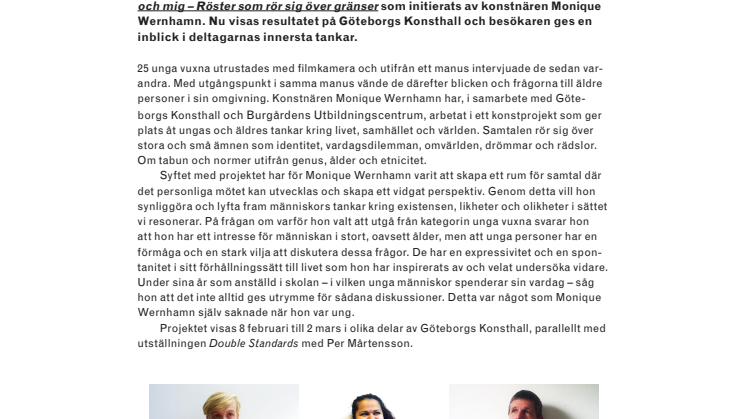 Öppenhjärtigt när ungas och äldres röster möts