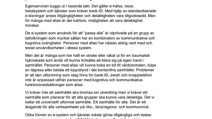 Sluta pruta på delaktigheten!