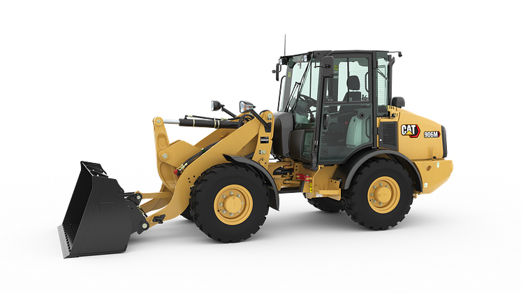 Cat 906M studiobild sidovy 