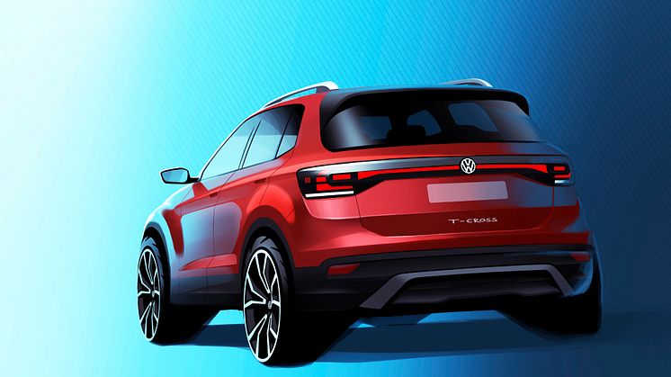 T-Cross har verdenspremiere til efteråret og introduceres i Danmark i 2019