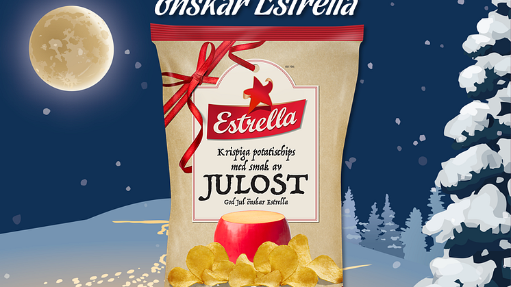 Merry Chipsmas önskar Estrella