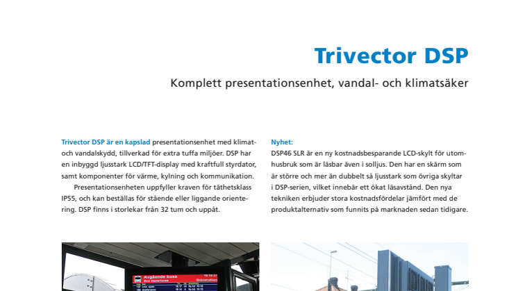 Trivector DSP