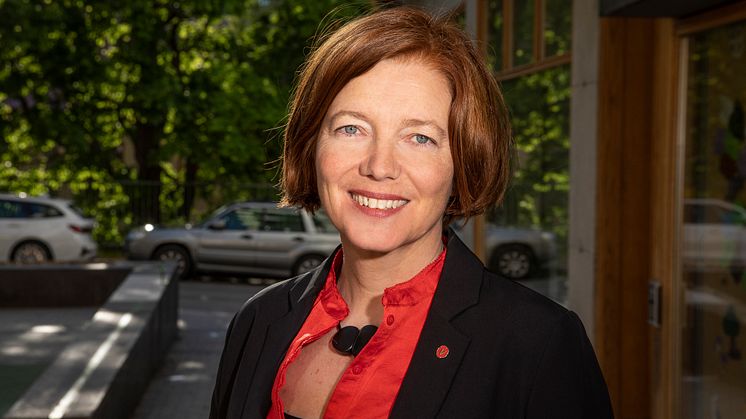Malin Björk ser fram emot att stärka EU-kommissionens lagsförslag mot trafficking. Bild: Elisabeth Ohlson