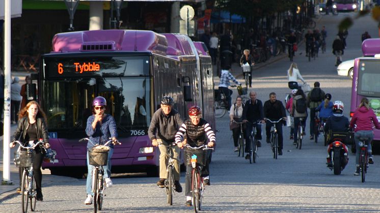 Hur kan stadens trafik påverka hälsan positivt?