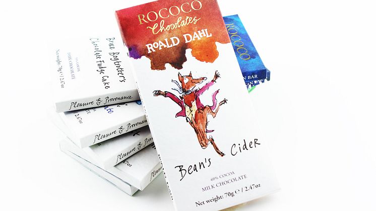 Bean’s Cider – En syrlig äpplechoklad inspirerad av Roald Dahls Fantastic Mr Fox