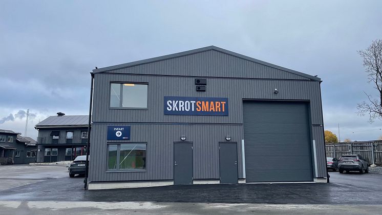 Skövde får ny metallåtervinning, SkrotSmart öppnar upp portarna 16 oktober på Haganders väg 5 i industriområdet på Östermalm. (Bilden visar SkrotSmart i Uppsala).