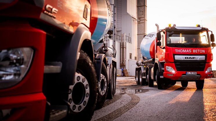 Thomas Beton i Tyskland, foto: Steffen Löffler für DAF Trucks Deutschland
