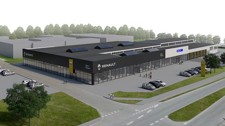 Ejner Hessel i Albertslund åbner på lørdag nordens største Renault/Dacia bilhus