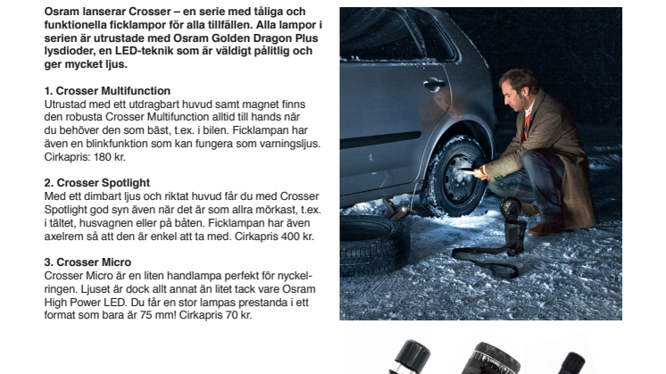 Ficklampor som klarar äventyr