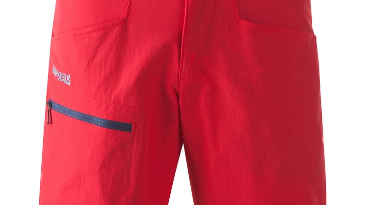 Utne Lady Shorts - Hot Red/Dusty Blue