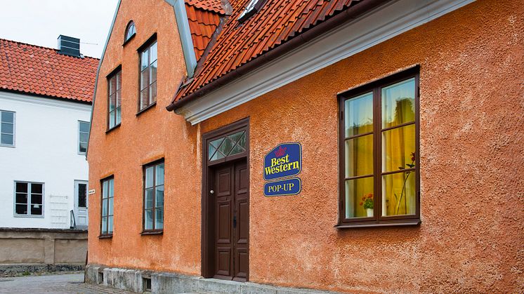 Med pop-up hotell i Almedalen vill Best Western lyfta fram det personliga 
