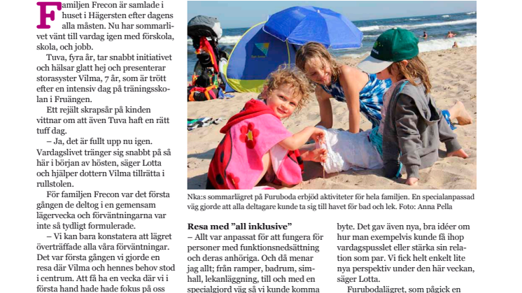 Nyhetsbrev nr 3, 2014 - Flerfunktionsnedsättning