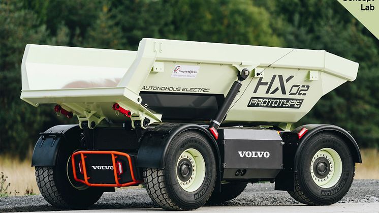 Electric Site - Volvo HX2 autonom lastbärare
