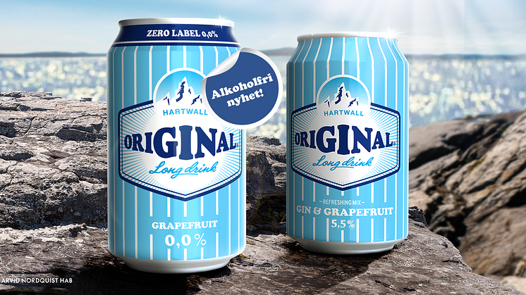 Hartwall Original Long Drink 0,0%  - senaste tillskottet på den alkoholfria hyllan