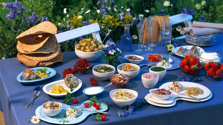 Ingen midsommar utan sill och matjes