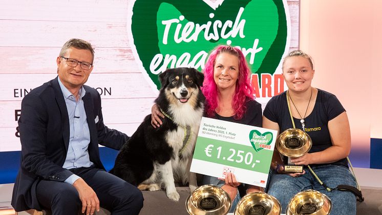 Goldener Fressnapf 2020 für niederösterreichische Tierschützer und tierische Helden