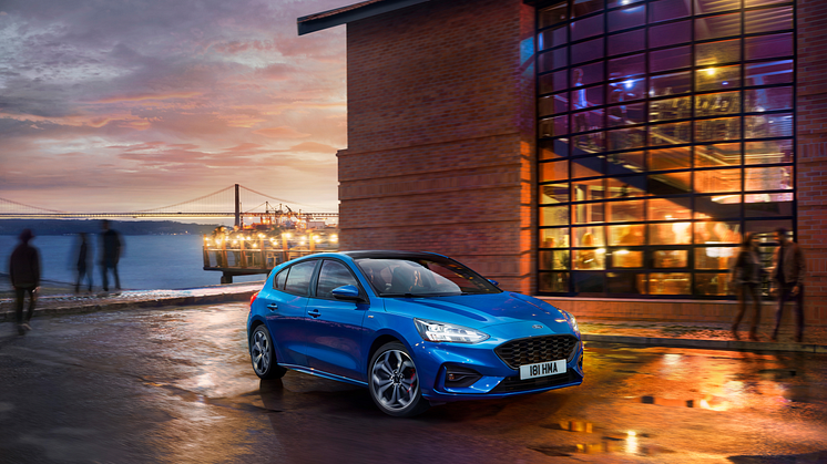 Nya Ford Focus är helt nyutvecklad från bottenplattan och upp.