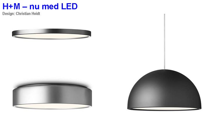 Fox Design Belysning presenterar H+M-lampan med LED. bild 1
