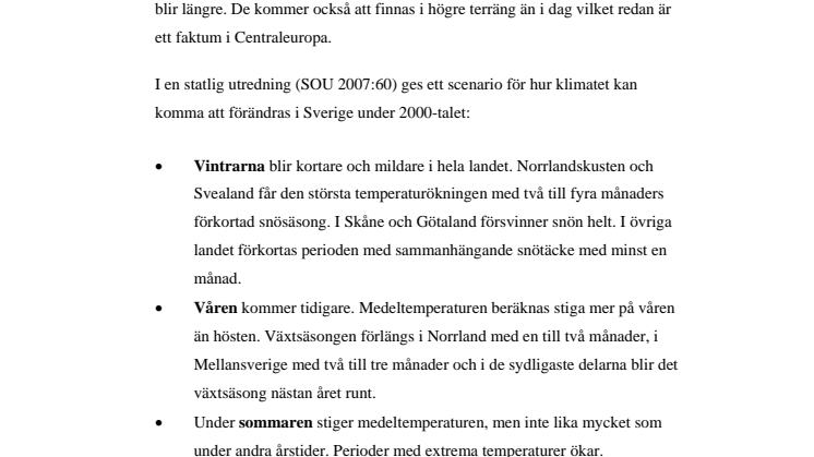 Varmare klimat gynnar fästingar