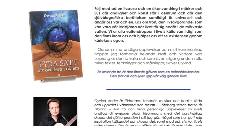 Om livet, döden och skapandet