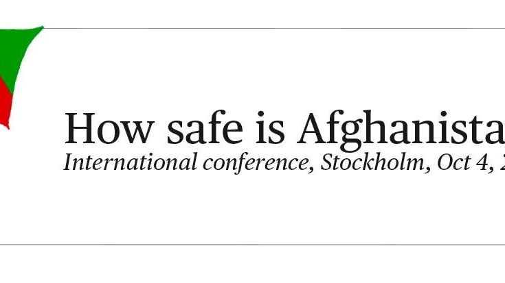 Lyckad konferens "How safe is Afghanistan?" 4 oktober 2018