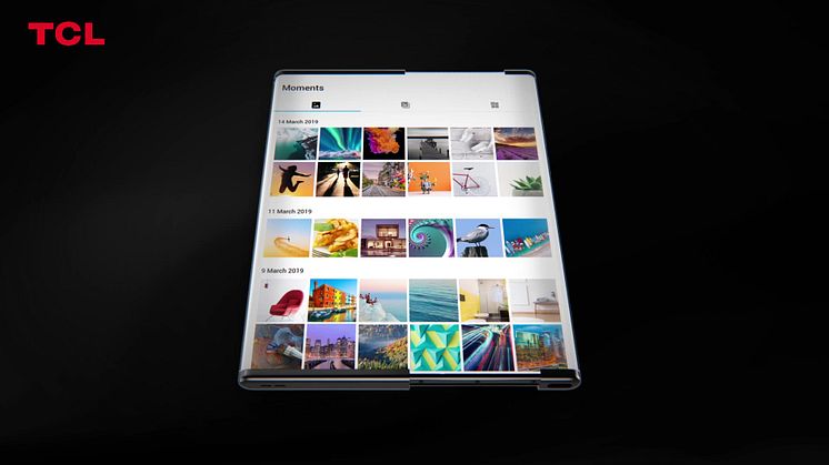 TCL Rollable Smartphone Concept 